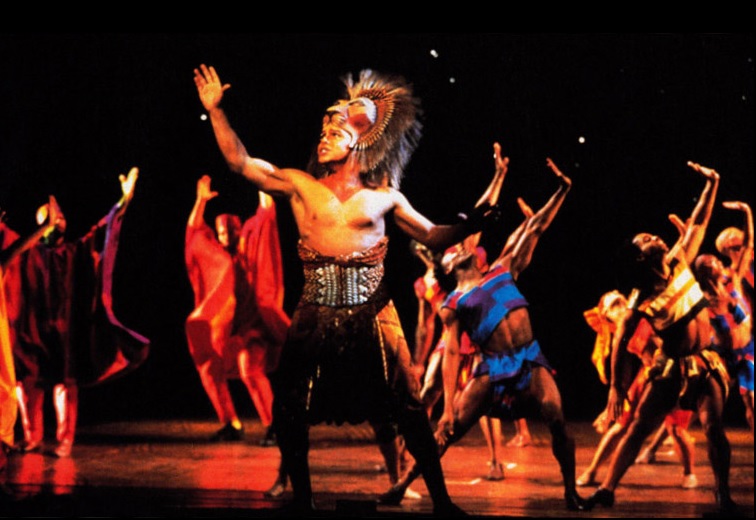 Jason Raize and the original Broadway cast of The Lion King perform "He Lives in You"